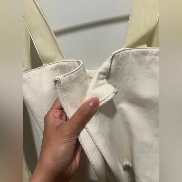 🛑SOLD🛑 Orseund Iris Canvas Bustier Tie Top - Picture 12 of 12